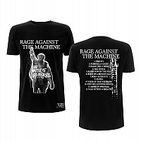 Rage Against The Machine t-shirt, Bola Album Cover Tracpcs Black, men´s