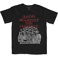 Rage Against The Machine t-shirt, Crowd Maspcs Black, men´s