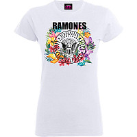 Ramones t-shirt, Circle Flowers, ladies