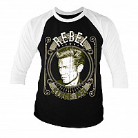 James Dean t-shirt long 3/4 rukáv, Rebel Since 1931, men´s