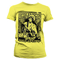 Jimi Hendrix t-shirt, Bold As Love Yellow, ladies