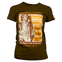 Jimi Hendrix t-shirt, The Sound Of Hendrix Poster Brown, ladies