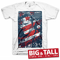 James Dean t-shirt, Washed Poster Big & Tall, men´s