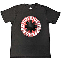 Red Hot Chili Peppers t-shirt, Red Circle Asterisk Grey, men´s