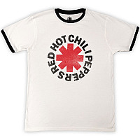 Red Hot Chili Peppers t-shirt, Logo Ringer White, men´s