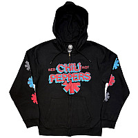 Red Hot Chili Peppers mikina, Shock Logo Zipped Black, men´s