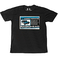 Radiohead t-shirt, Carbon Patch Organic Black, men´s