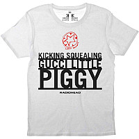 Radiohead t-shirt, Gucci Piggy BP Organic White, men´s