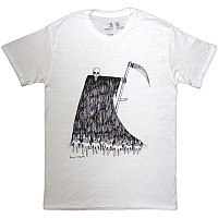 Radiohead t-shirt, Grim Reaper Organic White, men´s