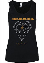 Rammstein tank top, Diamant BP Black, ladies