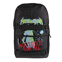 Metallica skate rucksack PES 45x28x11 cm, And Justice For All Black