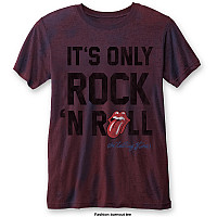 Rolling Stones t-shirt, IORNR Burnout Navy Red, men´s