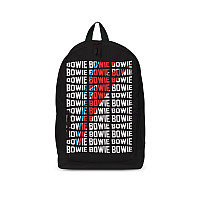 David Bowie rucksack PES 43x30x15 cm/580g, Warped Black