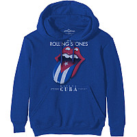 Rolling Stones mikina, Havana Cuba Hoodie Blue, men´s