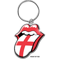 Rolling Stones kovová keychain 40 mm, England Tongue
