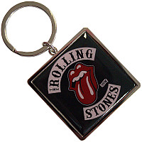 Rolling Stones kovová keychain 44 mm, Tour '78 Bordered Zinc
