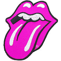 Rolling Stones patch, Classic Tongue Pink 58x84 mm