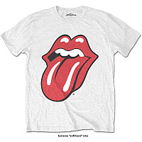 Rolling Stones t-shirt, Classic Tongue White, men´s