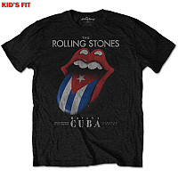 Rolling Stones t-shirt, Havana Cuba Black, kids