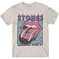 Rolling Stones t-shirt, American Tour Map Beige, men´s