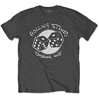 Rolling Stones t-shirt, Tumbling Dice Grey, men´s
