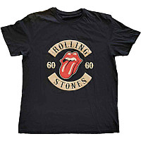 Rolling Stones t-shirt, Sixty Biker Tongue Black, men´s