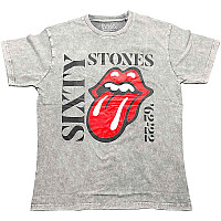 Rolling Stones t-shirt, Sixty Vertical Dye Wash Grey, men´s