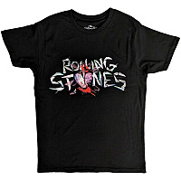 Rolling Stones t-shirt, Hackney Diamonds Glass Logo Black, men´s