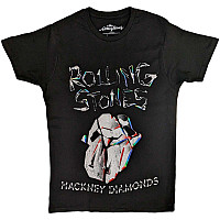 Rolling Stones t-shirt, Hackney Diamonds Faded Logo Black, men´s