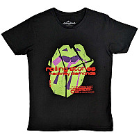 Rolling Stones t-shirt, Hackney Diamonds Neon Tongue Black, men´s