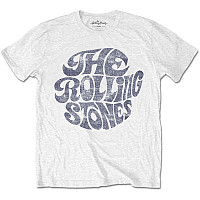 Rolling Stones t-shirt, Vintage 70s Logo White, men´s
