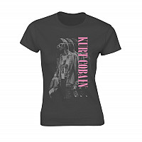 Nirvana t-shirt, Standing Girly Grey, ladies