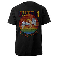 Led Zeppelin t-shirt, USA Tour 1975 Black, men´s