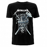 Metallica t-shirt, History White Logo Black, men´s