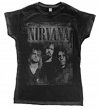 Nirvana t-shirt, Faded Faces, ladies