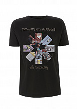 Red Hot Chili Peppers t-shirt, Getaway Album Asterisk Black, men´s