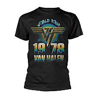 Van Halen t-shirt, World Tour '78 Black, men´s