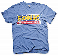 Sonic The Hedgehog t-shirt, Cracked Logo Blue, men´s