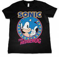 Sonic The Hedgehog t-shirt, Sonic The Hedgehog Black, kids