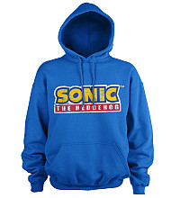Sonic The Hedgehog mikina, Cracked Logo Hoodie Blue, men´s