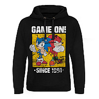 Sonic The Hedgehog mikina, Game On Since 1991 Epic Hoodie Black, men´s