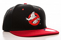 Ghostbusters snapback, Logo Standard Snapback BlackRed, unisex