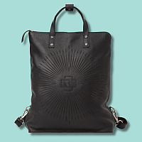 Rammstein taška 37cm x 40cm x 13cm, Tattoo Black, unisex