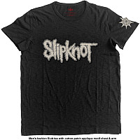 Slipknot t-shirt, Logo & Star with Applique, men´s