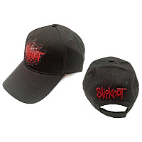 Slipknot snapback, Red Logo on Black