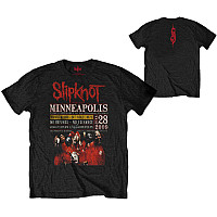 Slipknot t-shirt, Minneapolis ´09 Eco-Tee BP Black, men´s