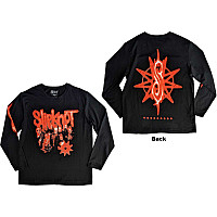 Slipknot t-shirt long rukáv, The End So Far Nonagram BP Black, men´s