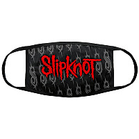 Slipknot bavlněná face mask na ústa, Red Logo & Sigils, unisex