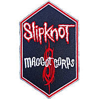 Slipknot tkaná nažehlovačka PES 130x79 mm, Maggot Corps