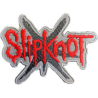 Slipknot tkaná nažehlovačka PES 98 x 70 mm, 9-Point Star